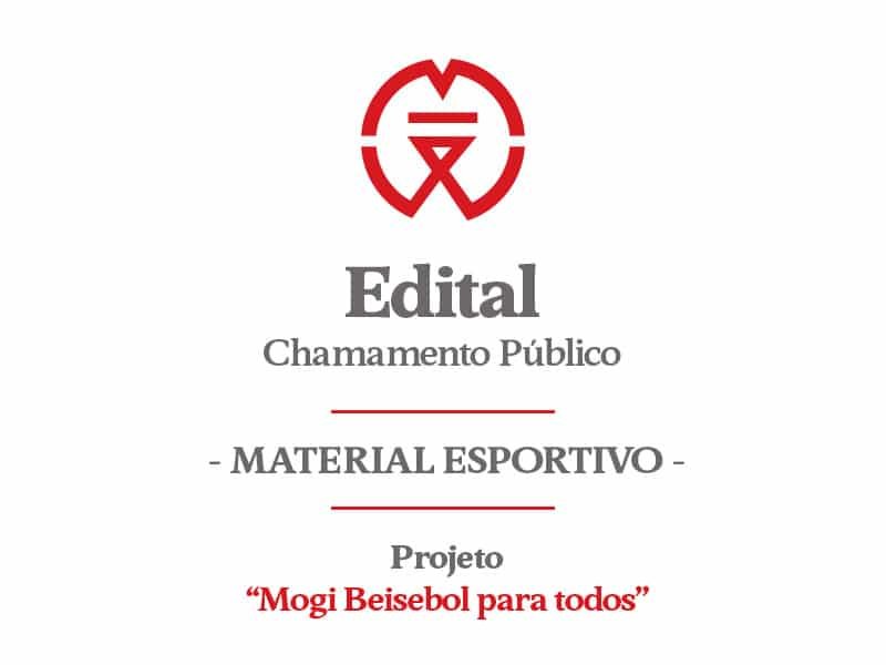 Editais Material Esportivo